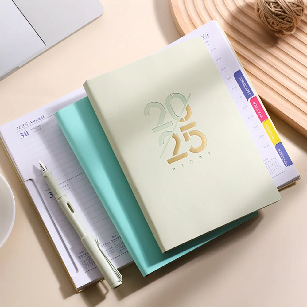 2025 Diary Notebook Journal Daily Planner A5