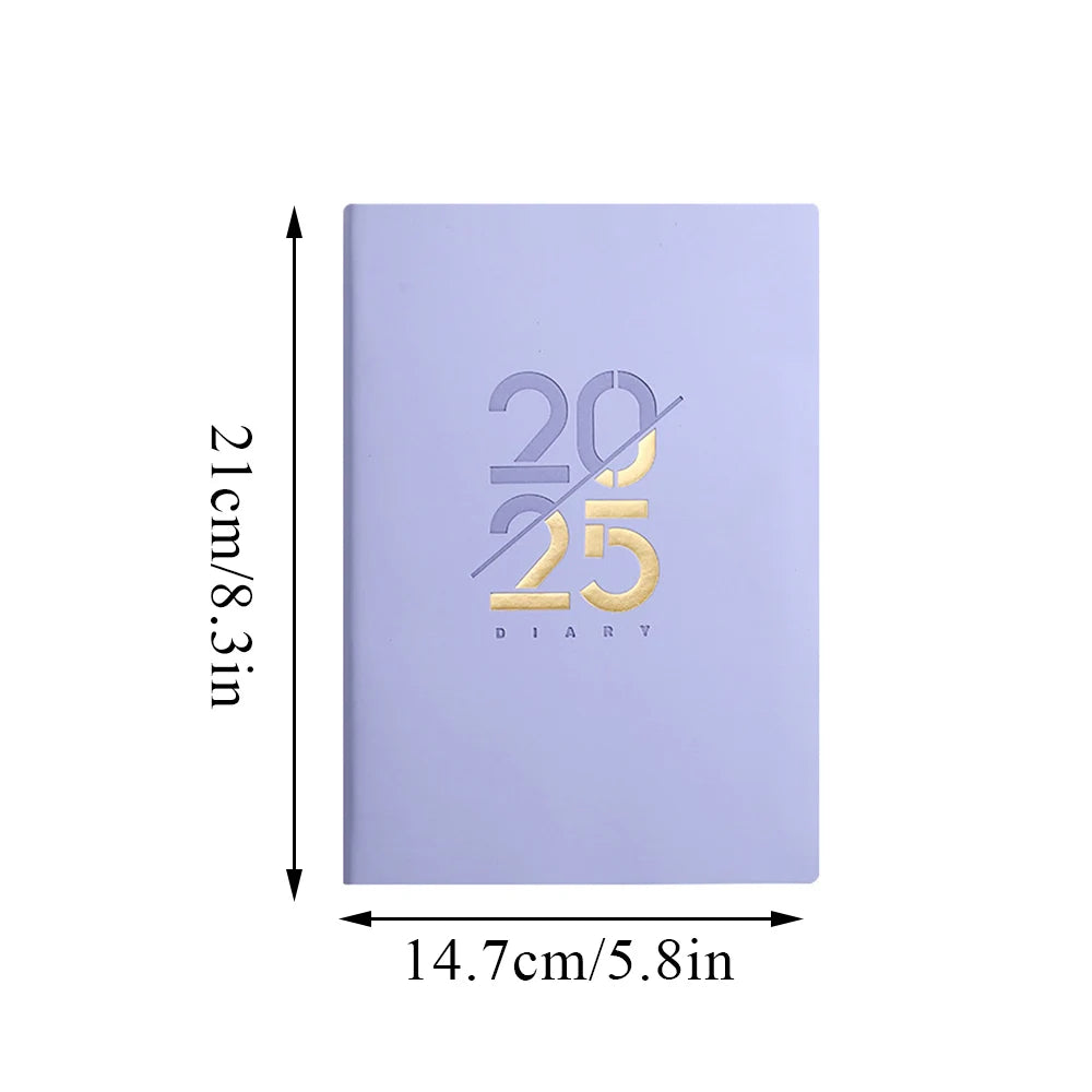 2025 Diary Notebook Journal Daily Planner A5