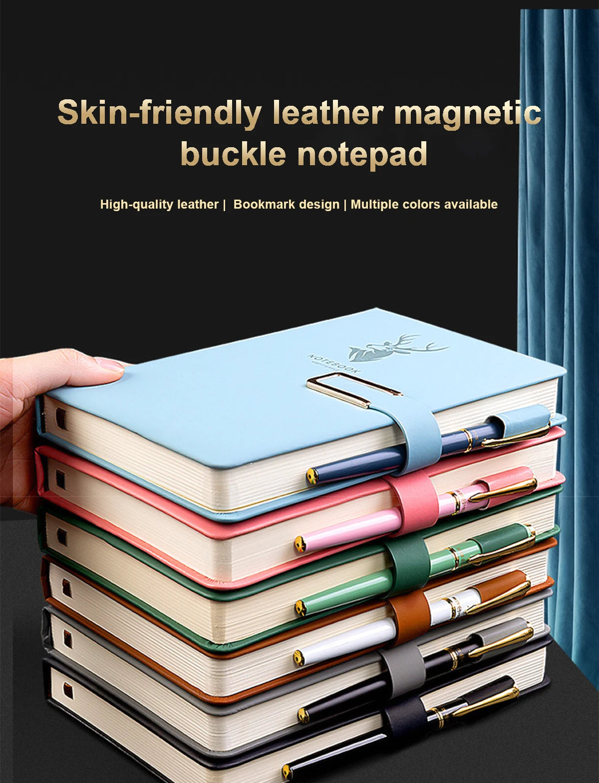 A5 Retro Notebook Journal Soft Leather Cover 160/360 Pages