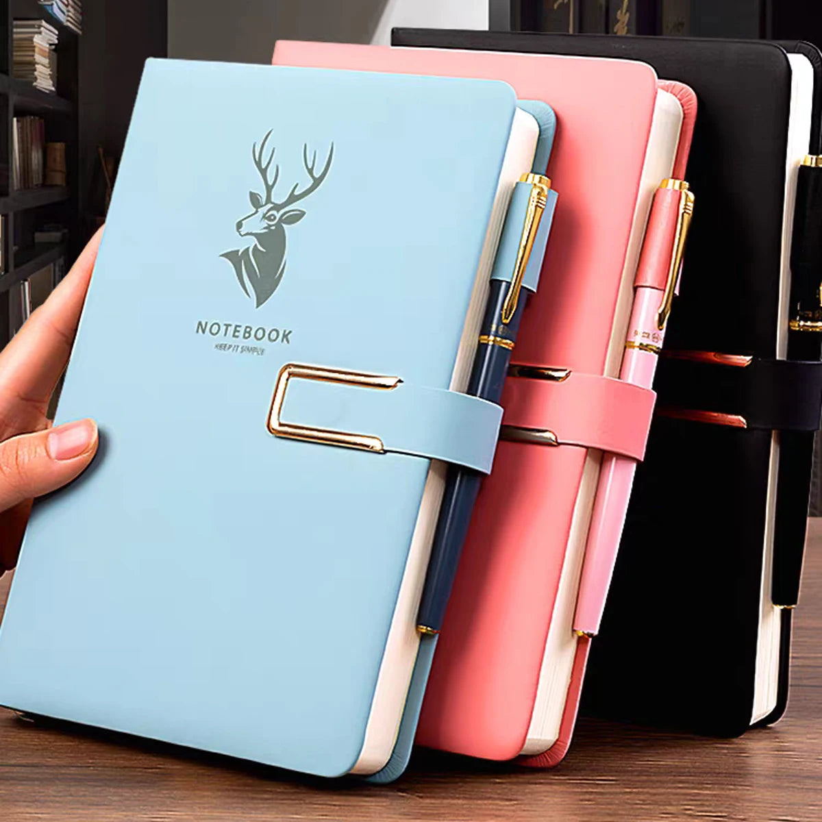 A5 Retro Notebook Journal Soft Leather Cover 160/360 Pages